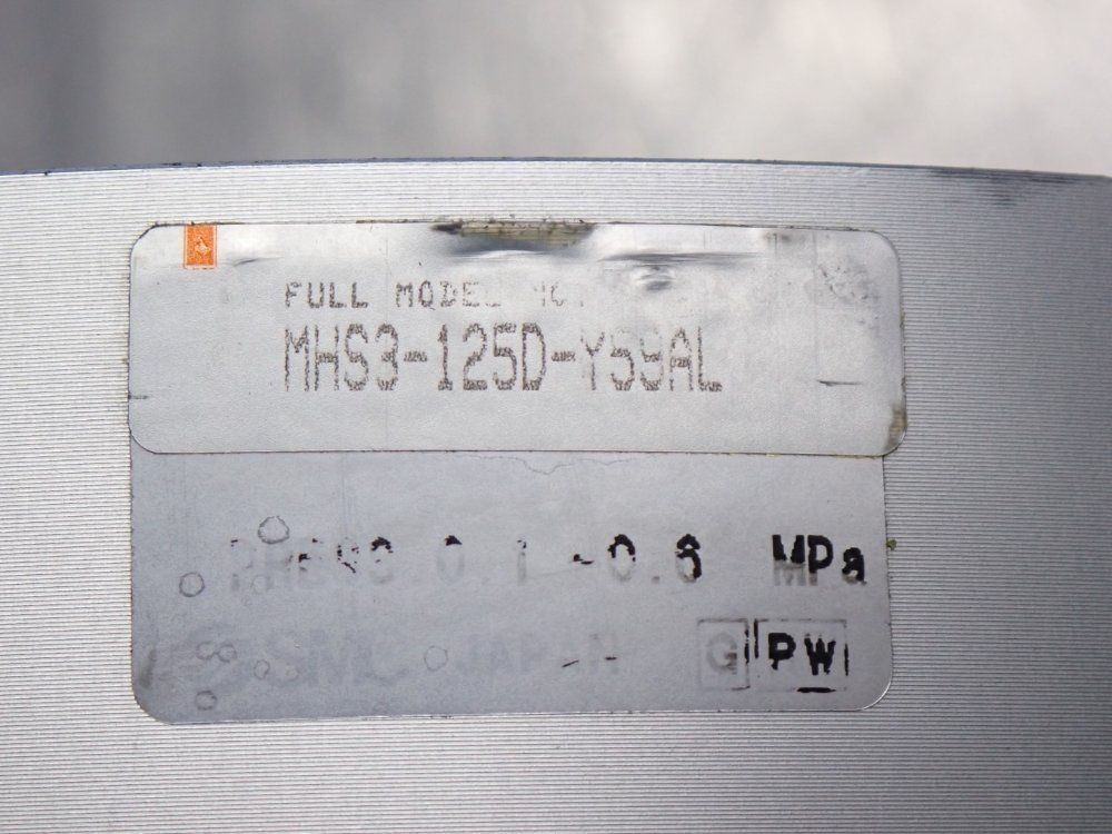 Smc Mhs3 Series Parrallel 3-finger Gripper - Mhs3-125d-y59a