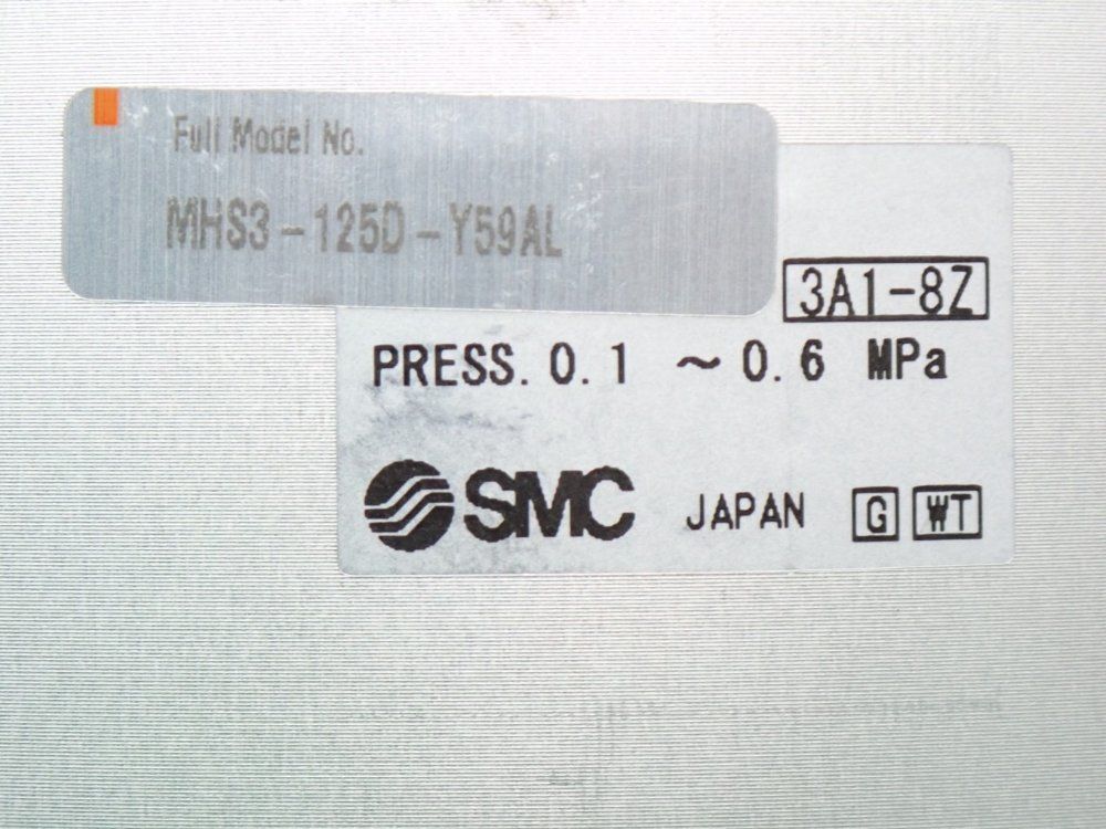 Smc Parrallel 3-finger Gripper Actuator - Mhs3-125d-y59a