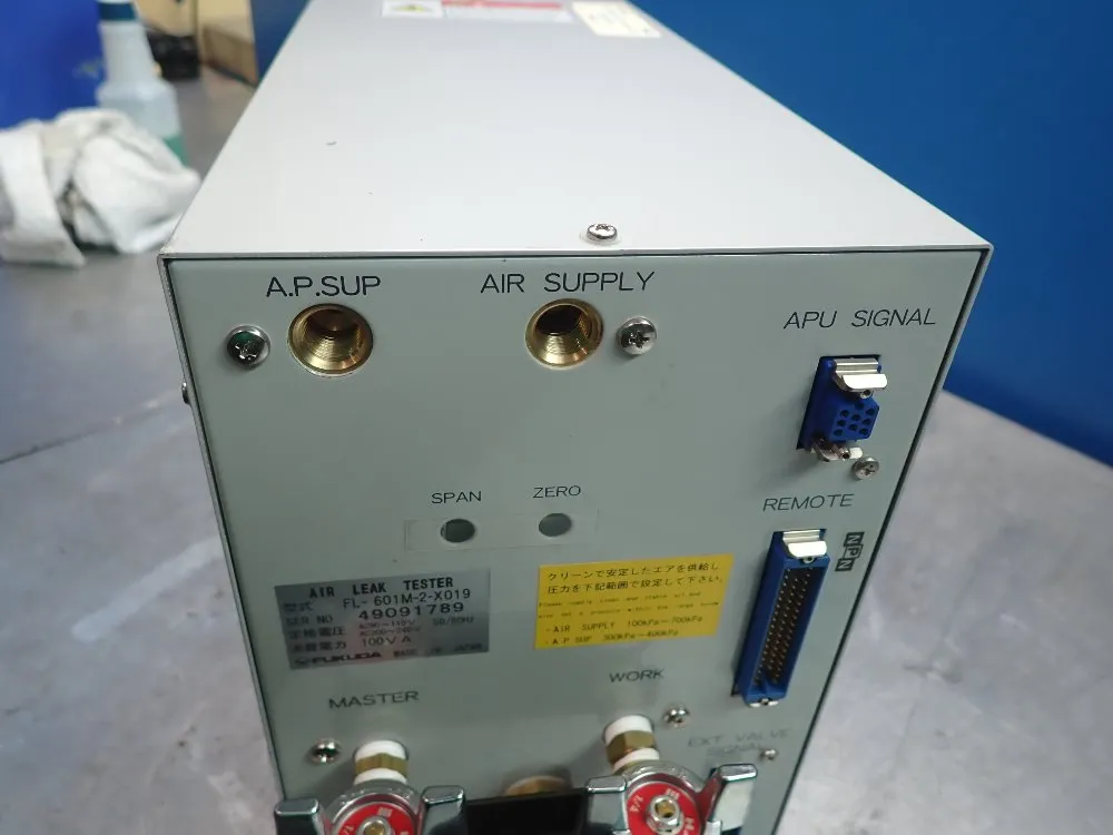 Fukuda Air Leak Tester - Fl-601m-2-x019