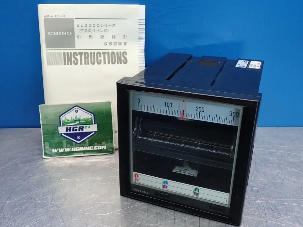 Chino Works El3000 Series Compact Analog Recorder