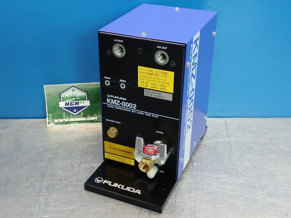 Fukuda Auto Calibration Air Leak Test Unit - Kmz-0002