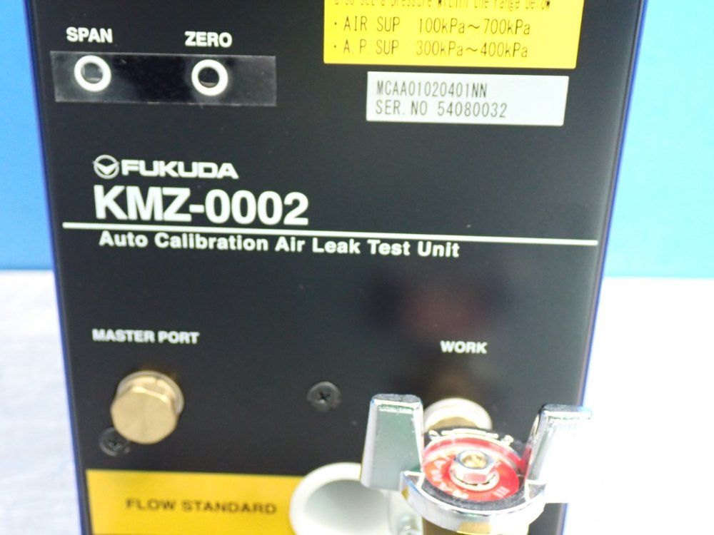 Fukuda Auto Calibration Air Leak Test Unit - Kmz-0002