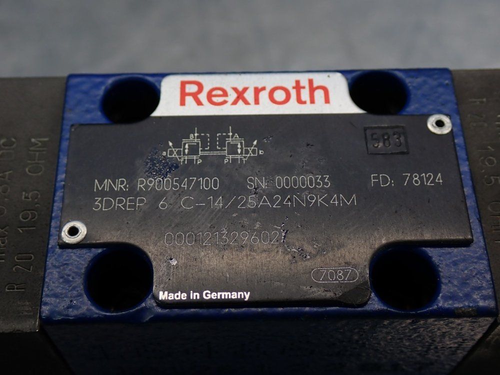 Rexroth  Solenoid Proportional Directional Hydraulic Relief Valve Unit