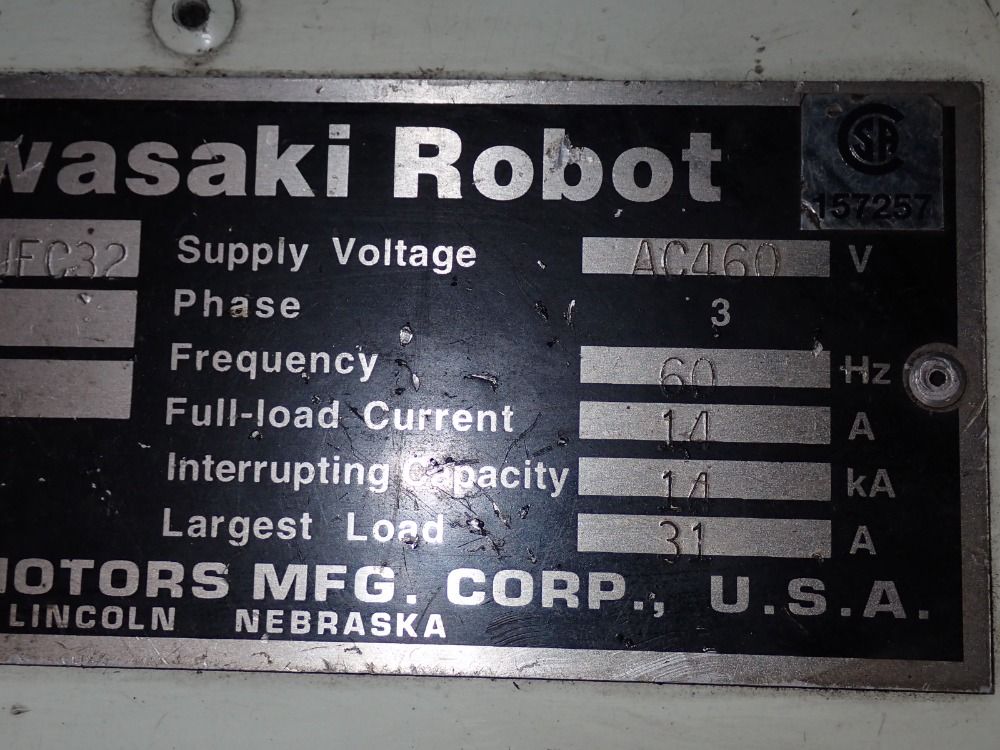 Kawasaki Zx130u/zx165uf Robot - Zx130u/zx165uf