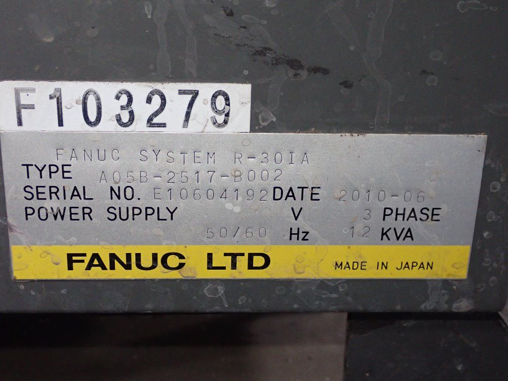 Fanuc 2010 Fanuc R30ia Robot Control Cabinet