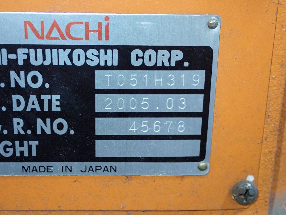 Nachi 2005 Nachi Robot