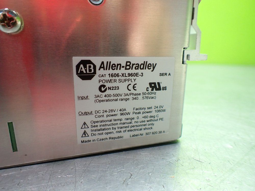 Allen Bradley Power Supply