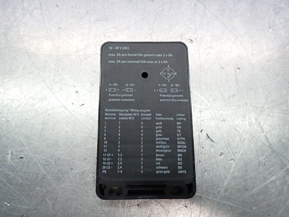 Turck Actuator And Sensor Juction Box