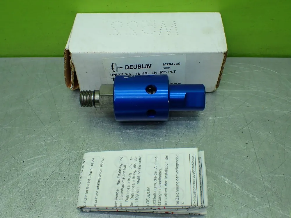 Deublin Single Passage For Coolant Or Mql Rotary Union - 1116-600-059