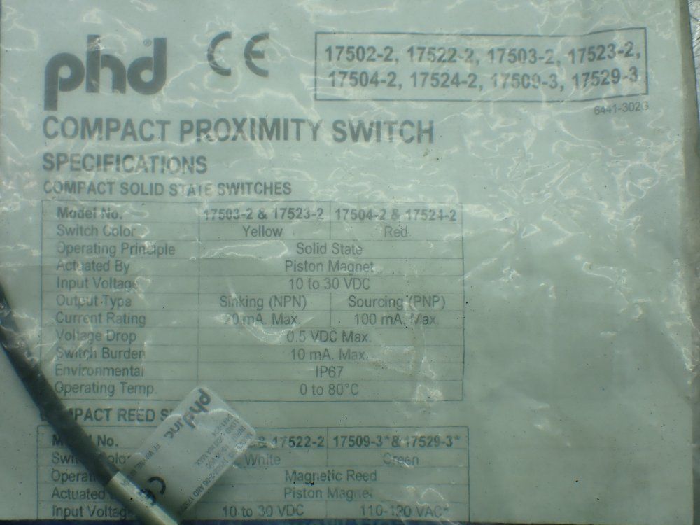 Phd Solid State Reed Position Sensor