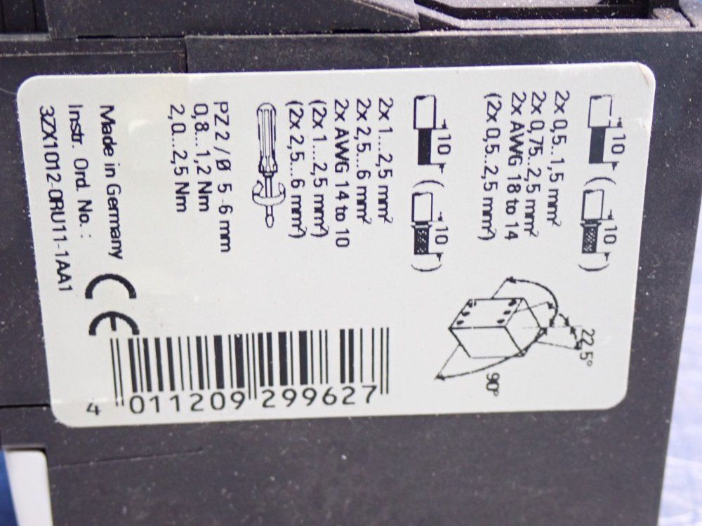 Siemens Overload Relay Unit
