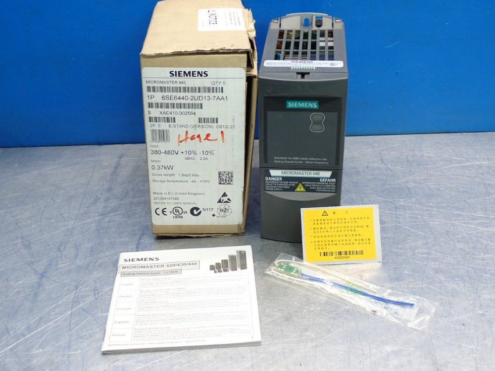 Siemens Micromaster 440 Drive Unit
