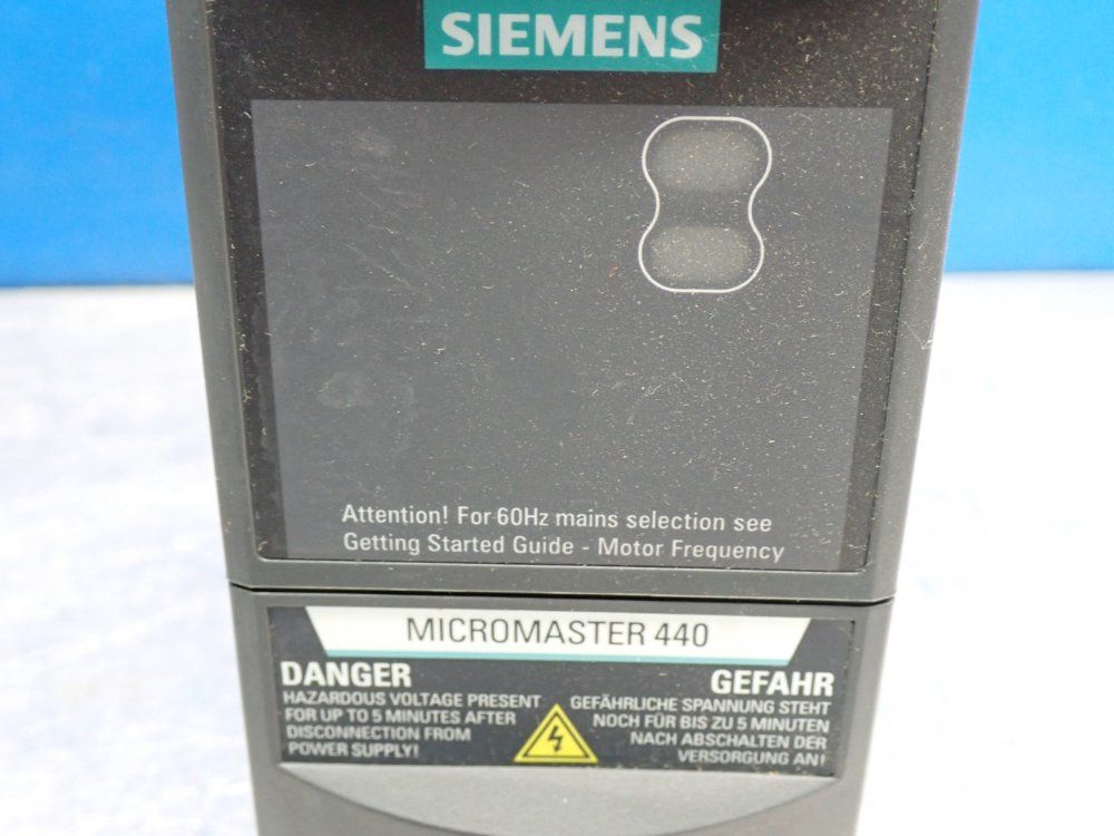 Siemens Micromaster 440 Drive Unit