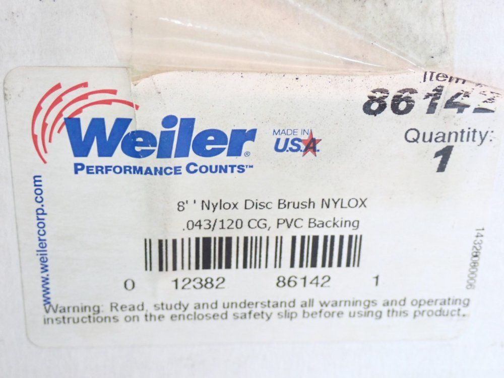 Weiler Ceramic Crimpled Disc Brush