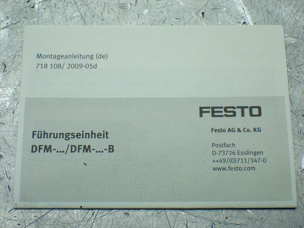Festo Compact Guided Actuator