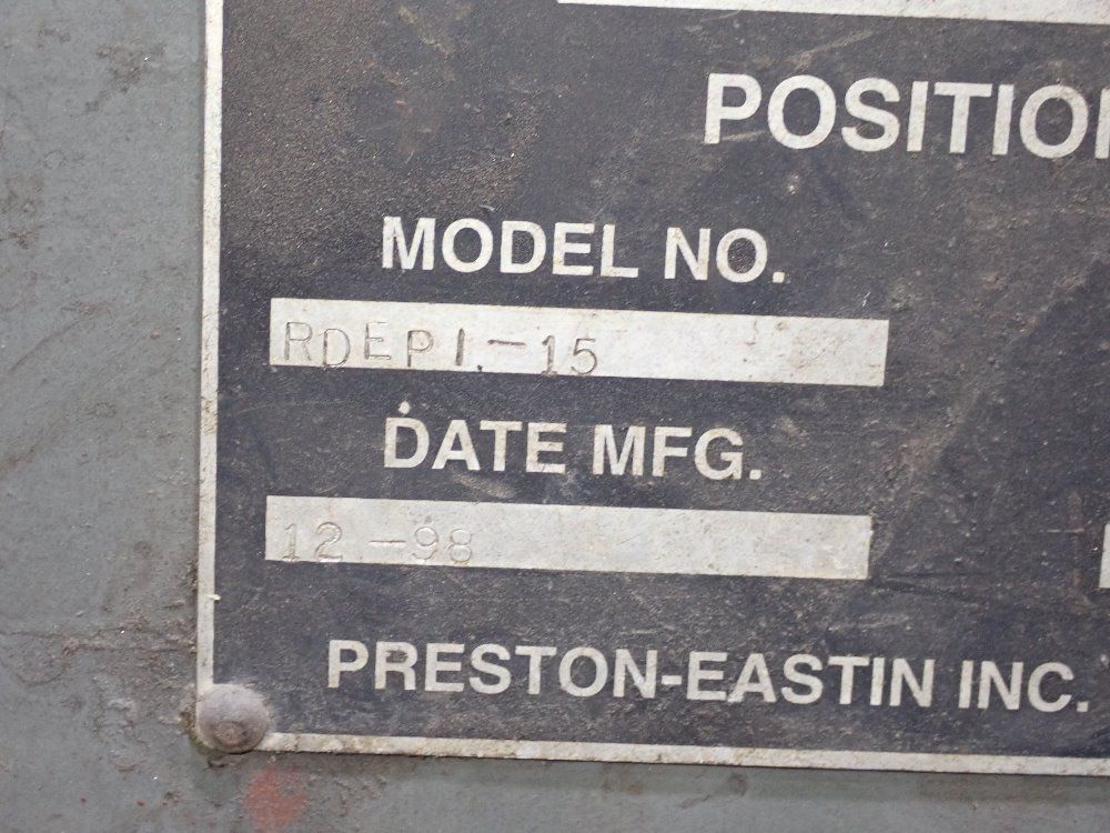 Prestoneastin 1998 Prestoneastin Rdept15 Positioner