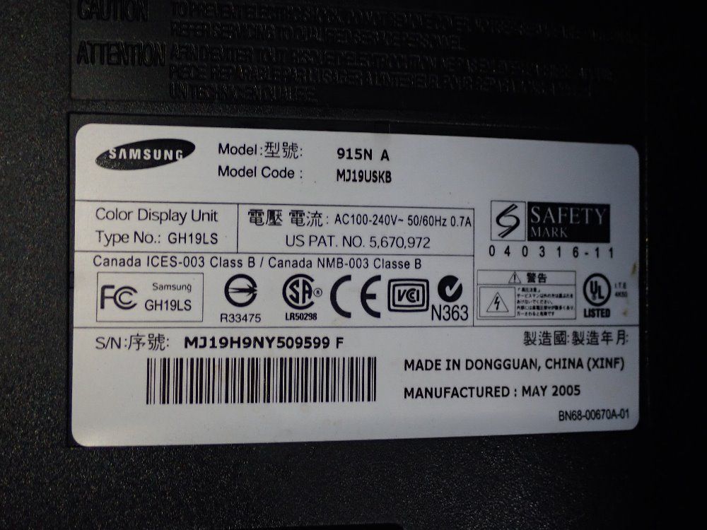 Samsung Monitor