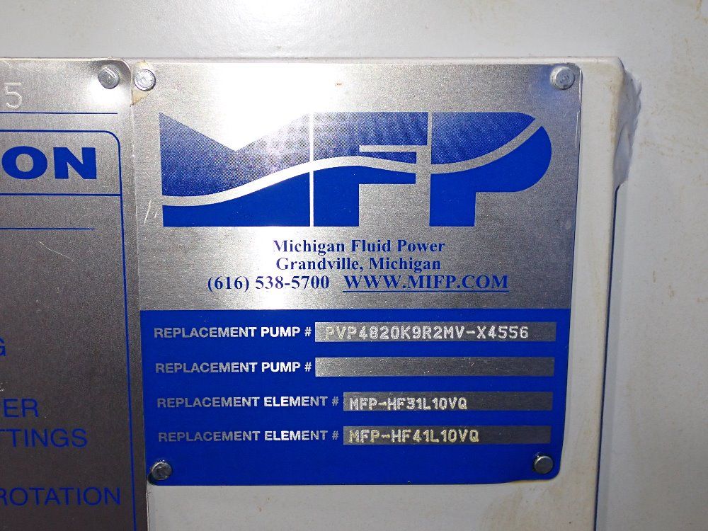 Parker Parker 10 Hp Hydraulic Unit