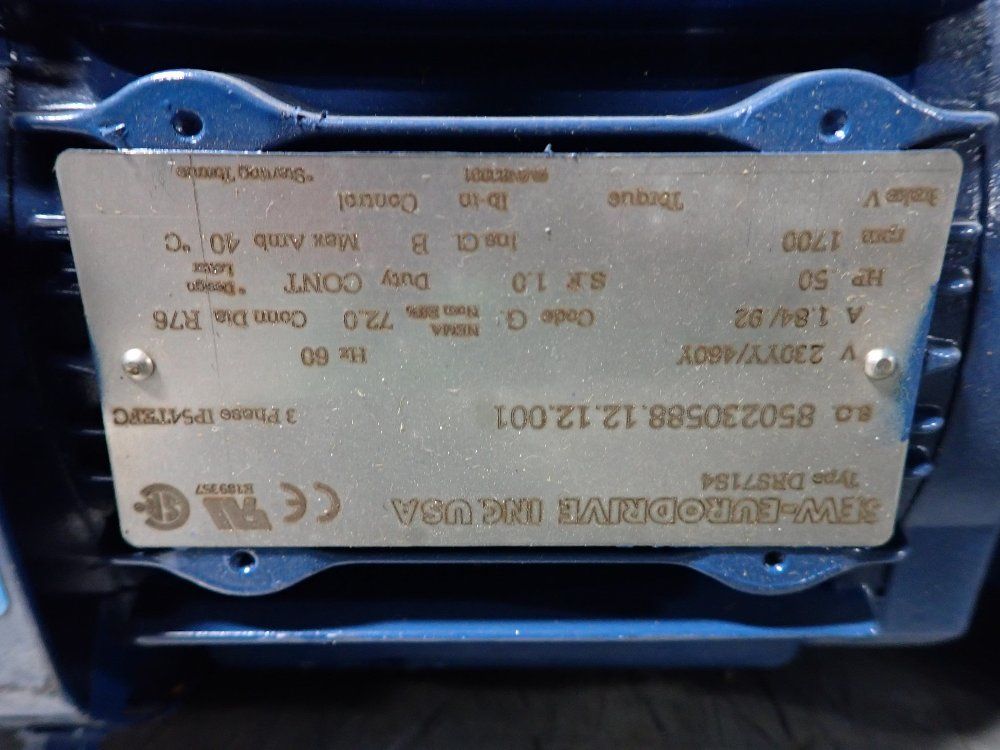 Sew .5 Hp 1/2 Hp Motor - Drs71s4