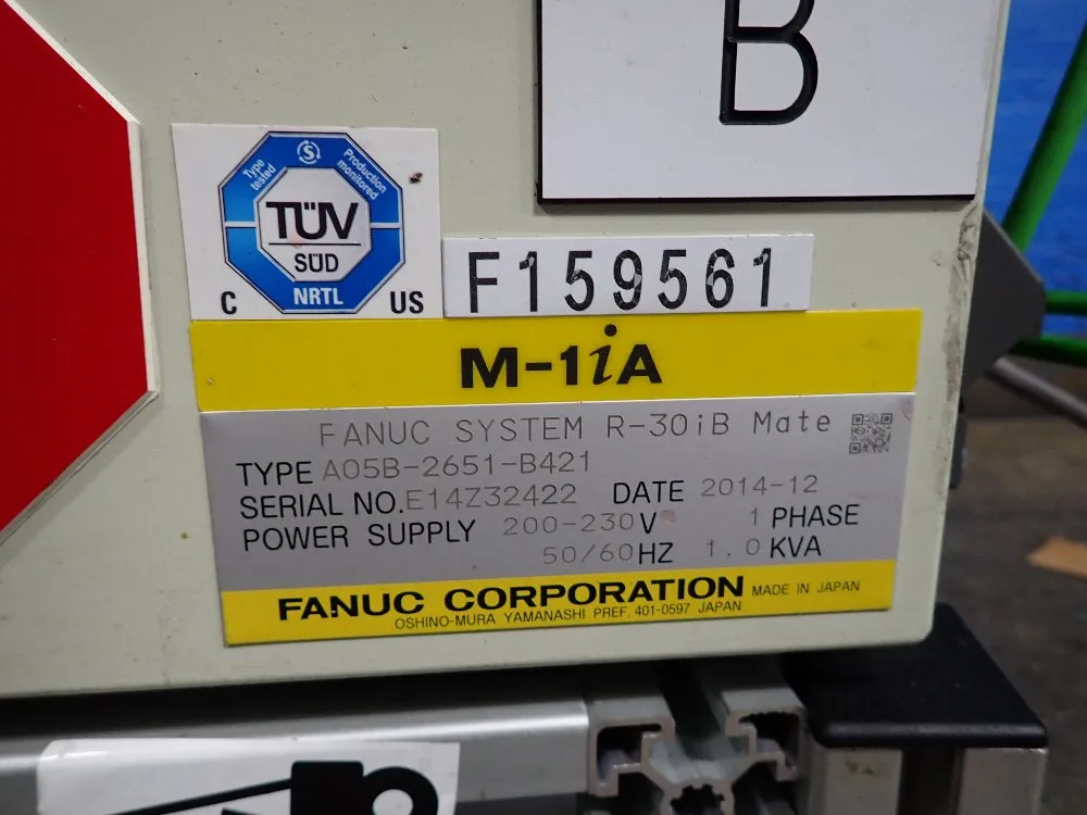 Fanuc 2014 Fanuc M1ia Robot Assembly Unit