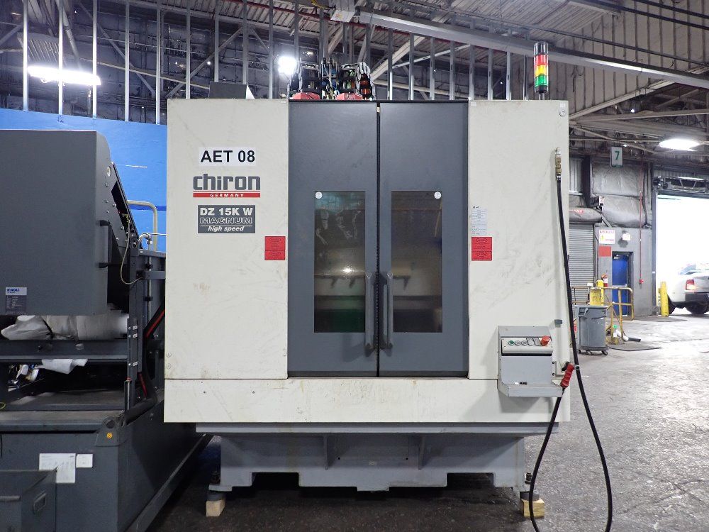 Chironwerke 2008 Chironwerke Dz 15k W Cnc Vmc