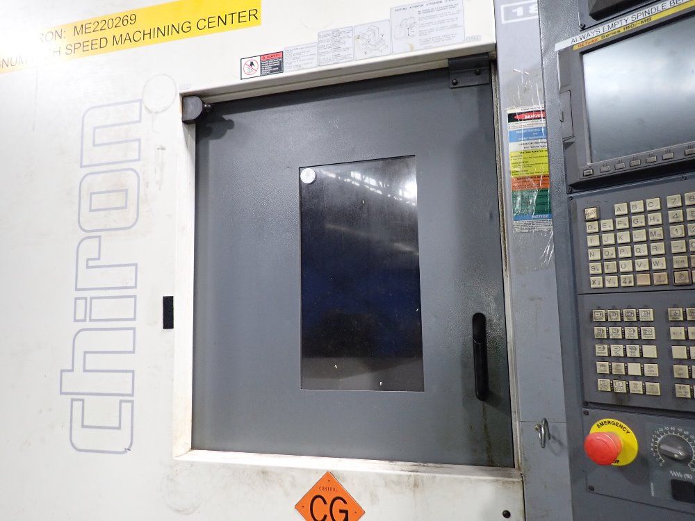 Chironwerke 2008 Chironwerke Dz 15k W Cnc Vmc