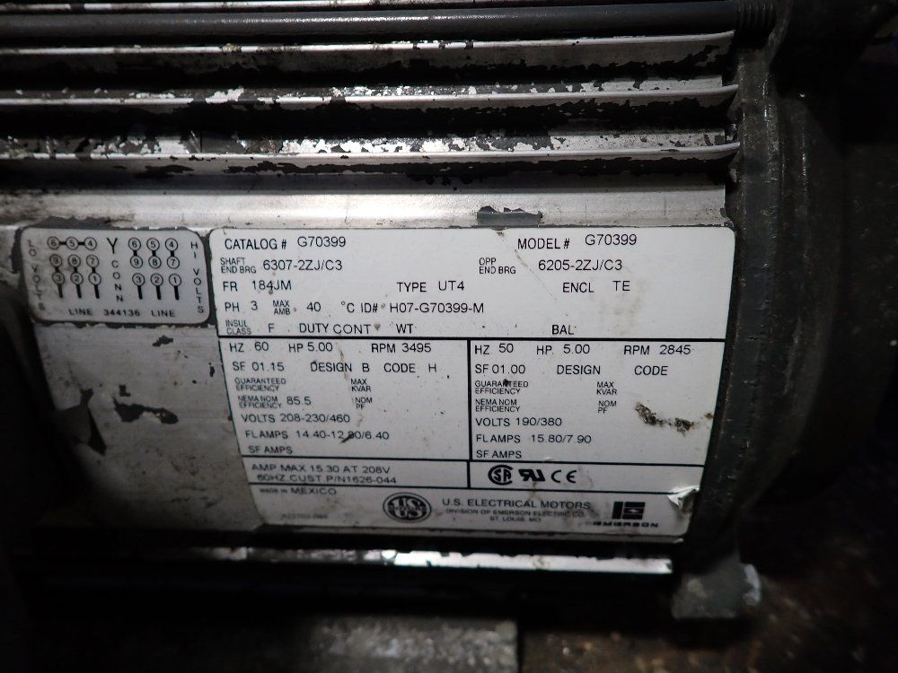 Us Motors 5 Hp Motor