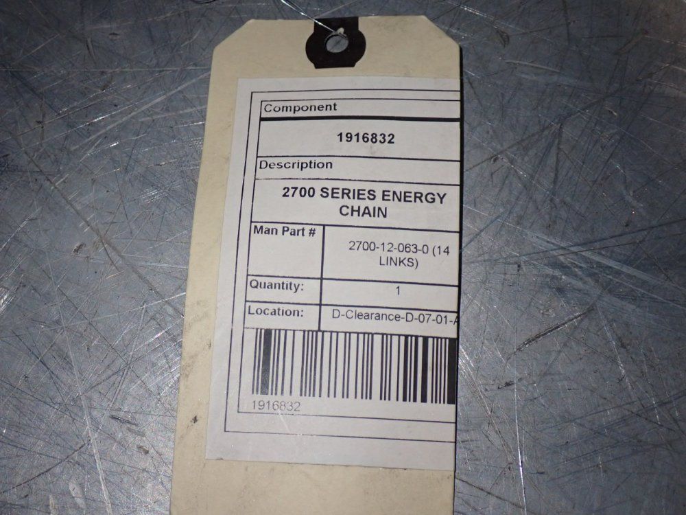 Energy Chain, Brackets