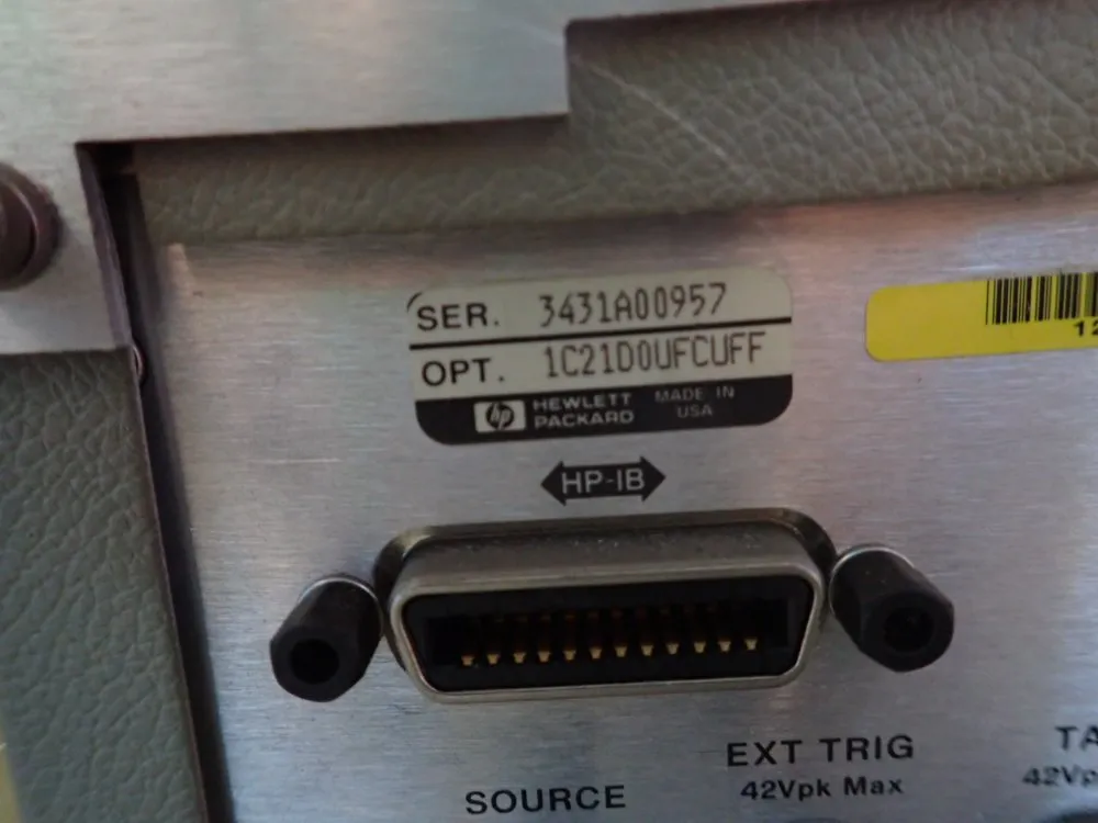 Hewlett Packard Dynamic Signal Analyzer - 35670a