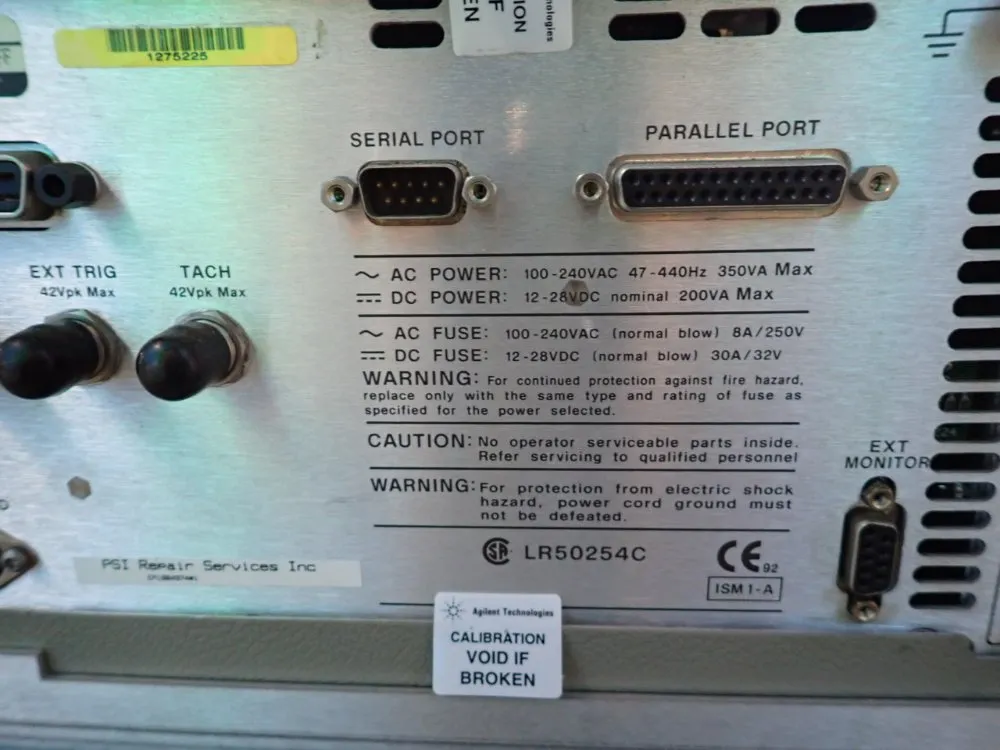 Hewlett Packard Dynamic Signal Analyzer - 35670a