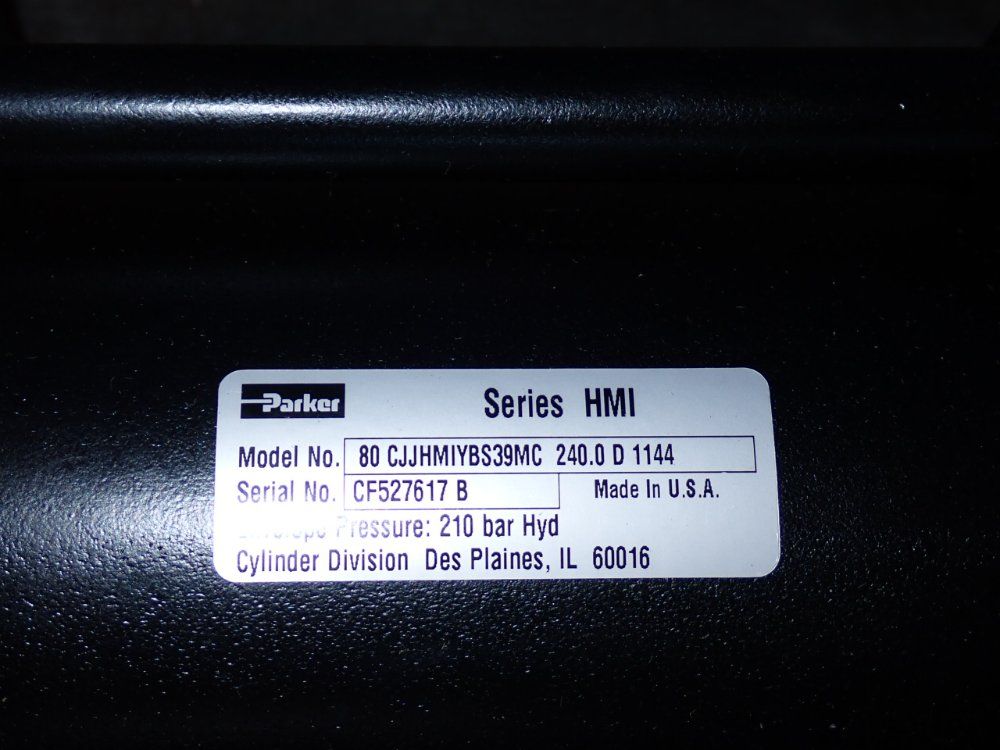 Parker Cylinder - 80cjhmiybs39mc