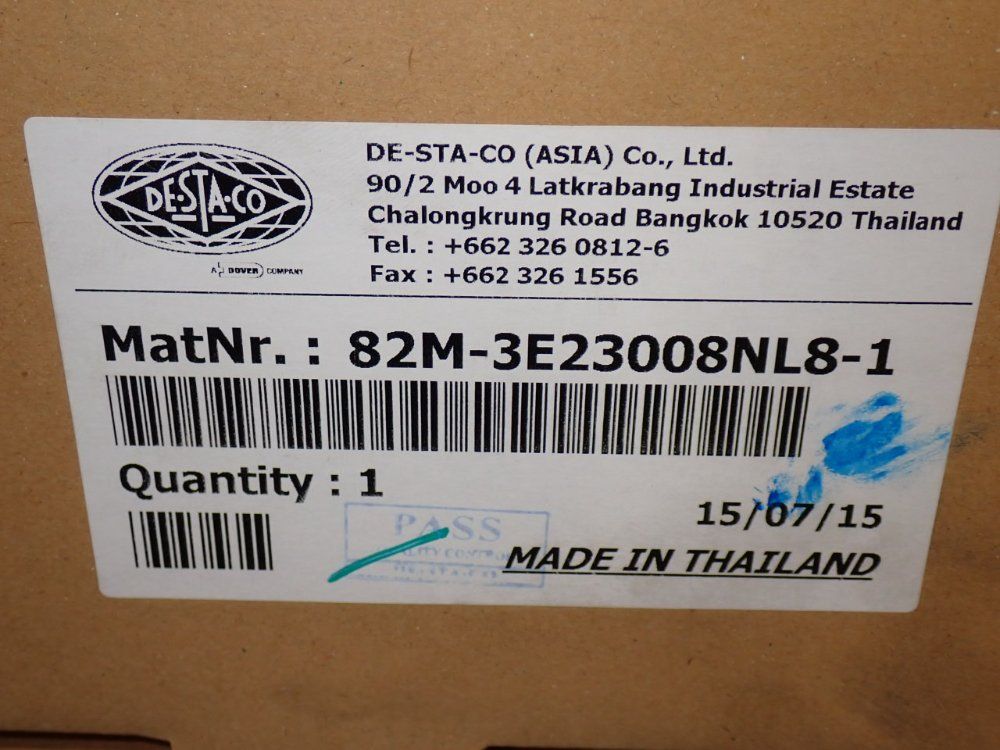 Destaco 6 Bar Pneumatic Power Clamp - 82m-3e23008nl8-1