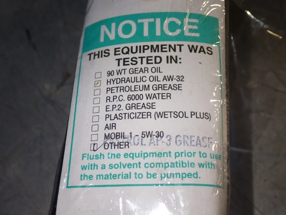 Ingersoll Rand 2" Grease Pump - Lm2250e-21-b