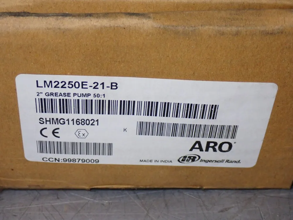 Ingersoll Rand 2" Grease Pump - Lm2250e-21-b