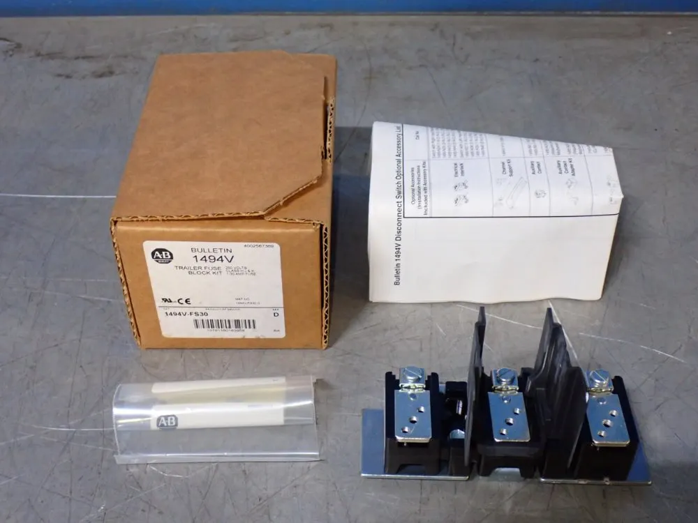 Allen-bradley Trailer Fuse Block Kit - 1494v-fs30
