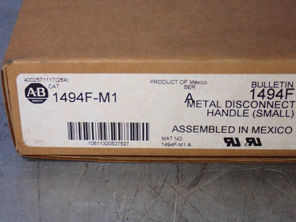Allen-bradley Metal Disconnect Handle (small) - 1494-m1