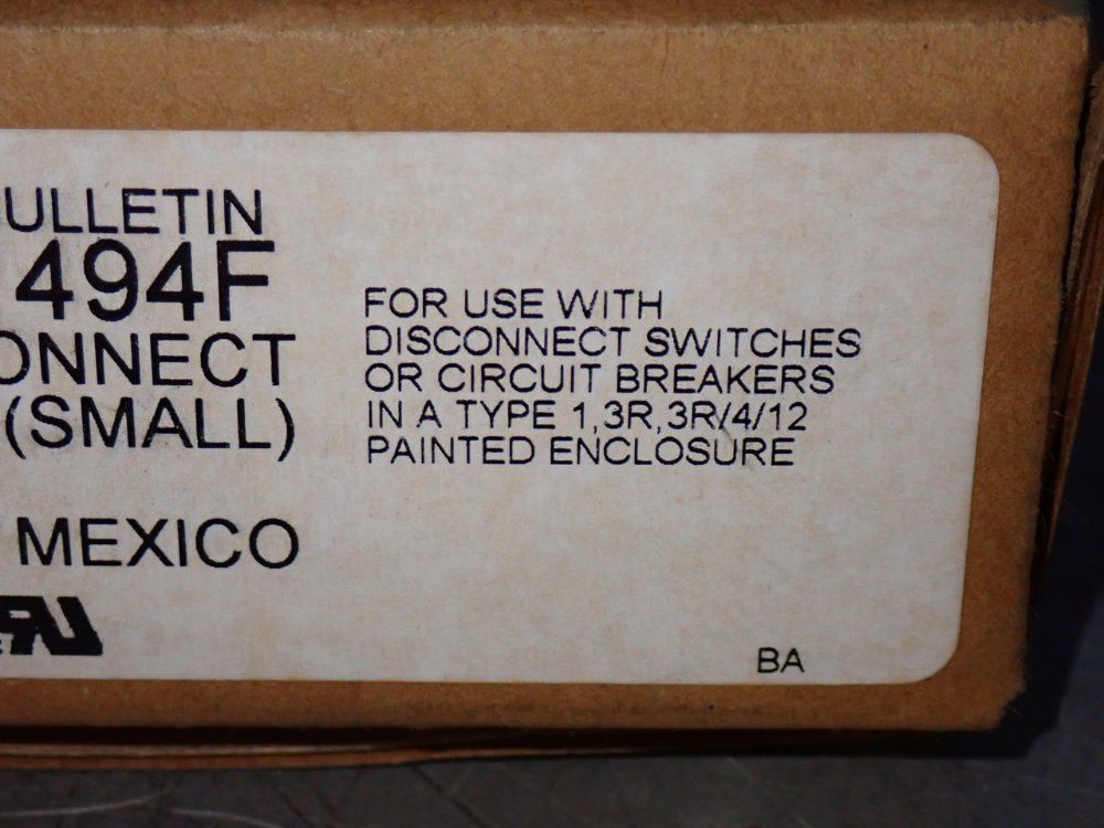 Allen-bradley Metal Disconnect Handle (small) - 1494-m1