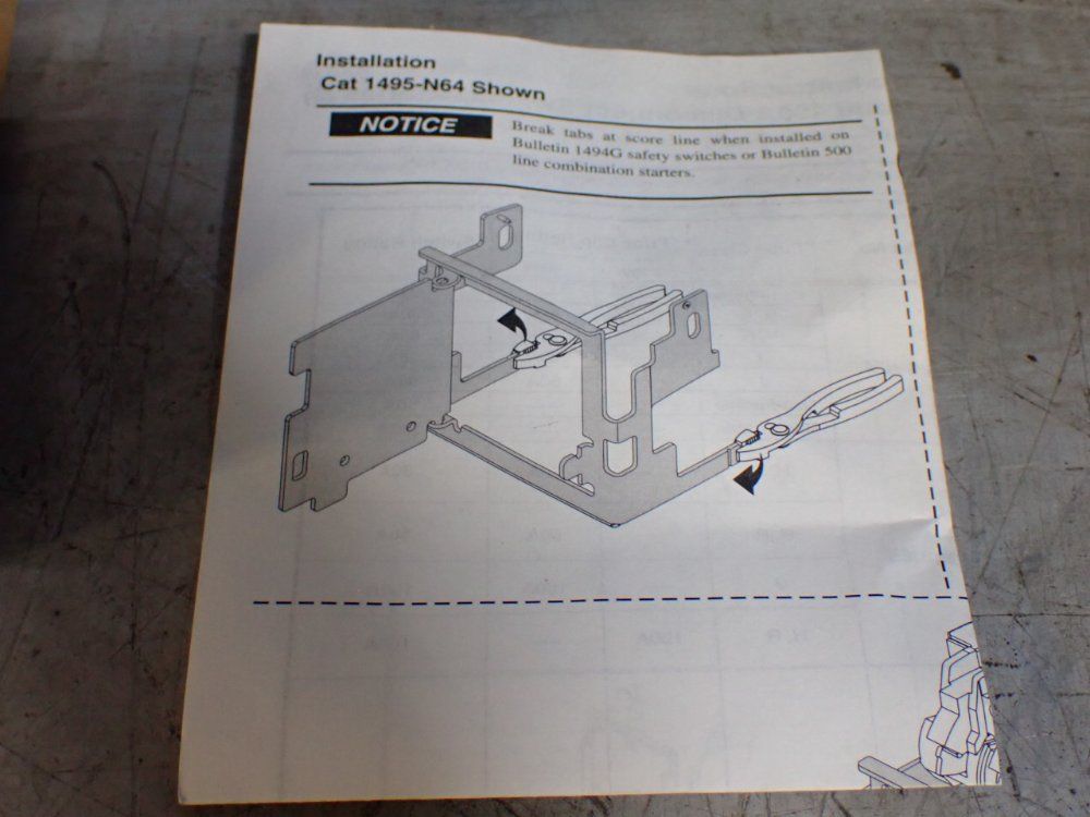 Allen-bradley Protective Fuse Cover - 1495-n64
