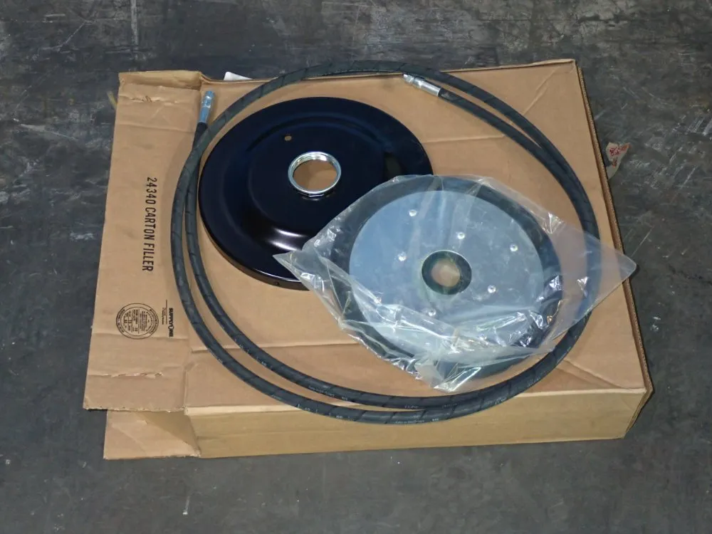 Ingersoll Rand Grease Pump Follower Plate And Hose Pipe