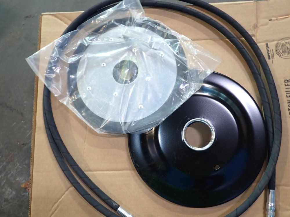 Ingersoll Rand Grease Pump Follower Plate And Hose Pipe