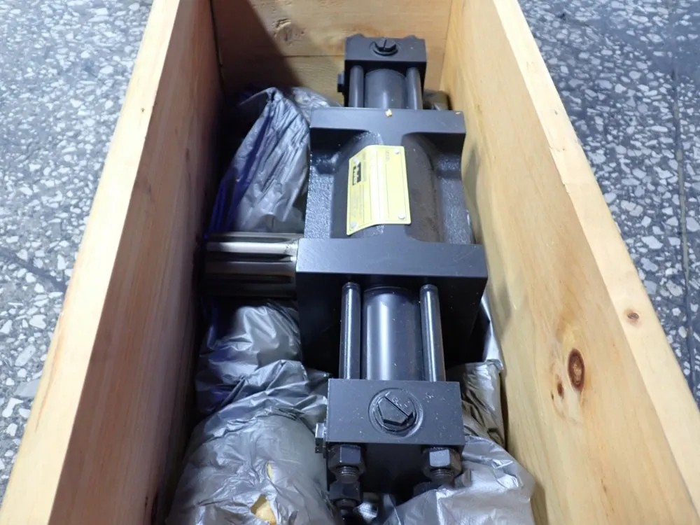 Parker 3000 Psi Hydraulic Rack And Pinion Rotary Actuator - Htr30-0908c-ae12v-c