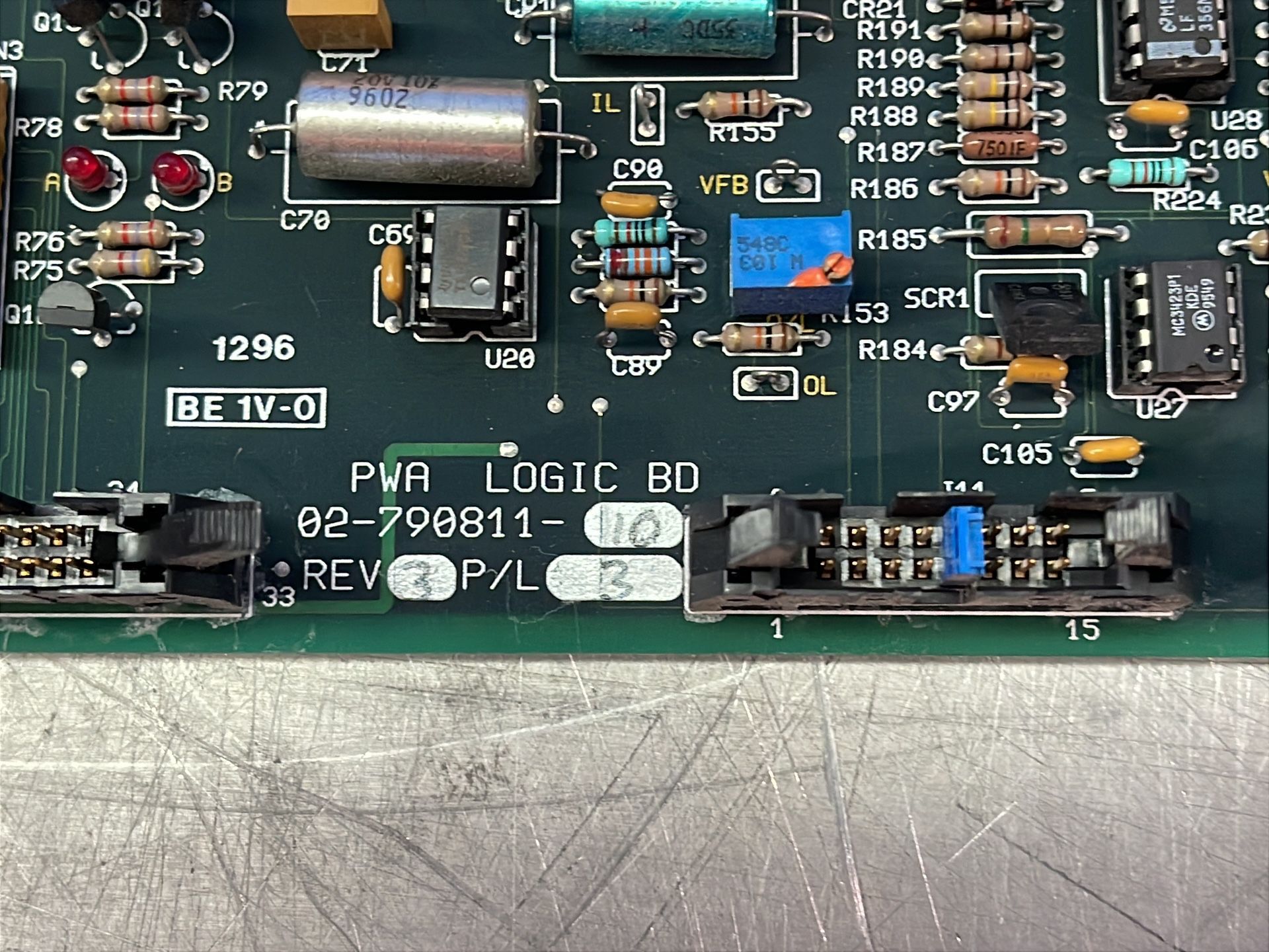Liebert Emerson Pwa Logic Board - 02-790811-10