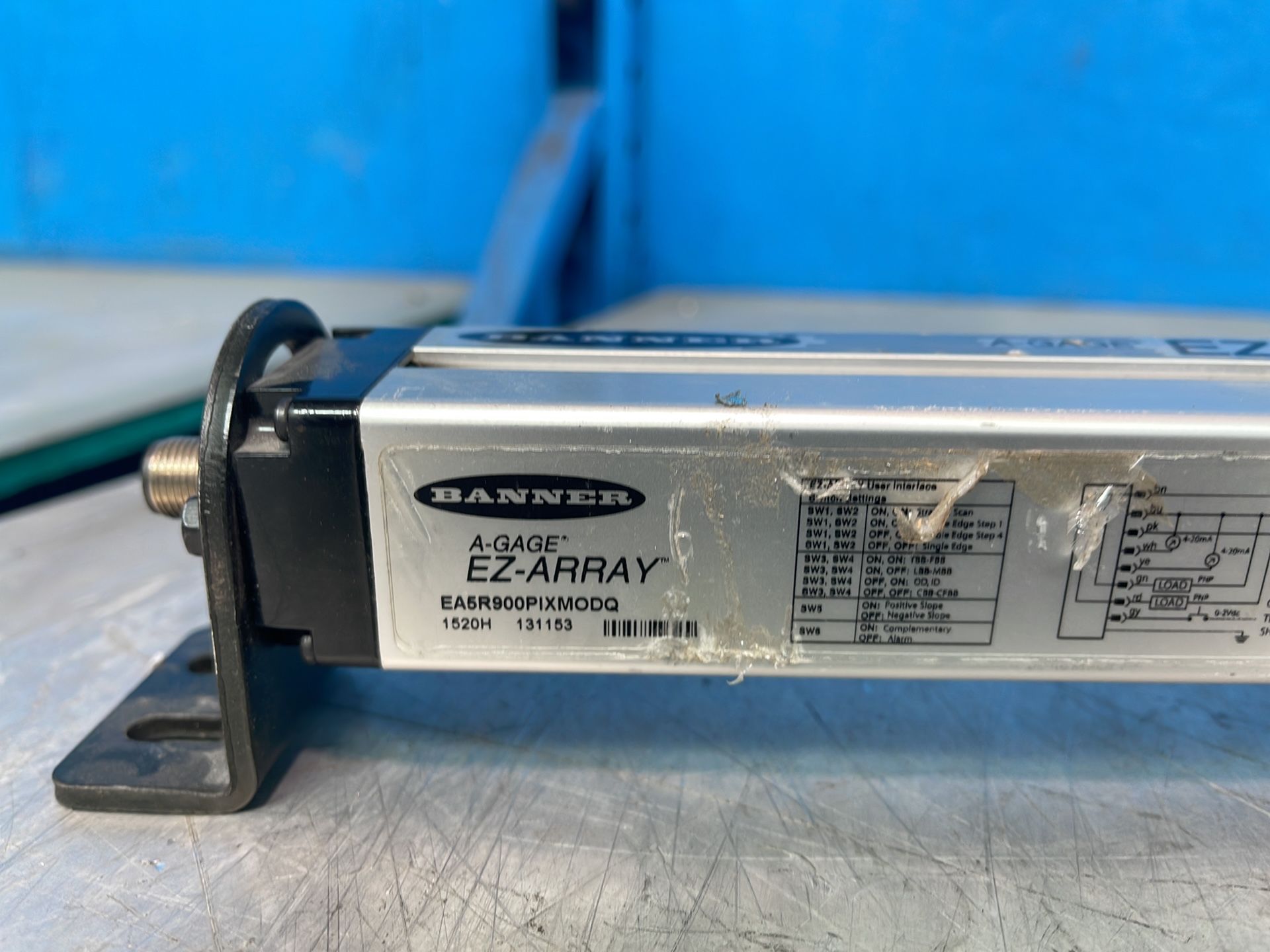 Banner A-gage Ez-array Measuring Light Curtain Sensor - Ea5r900pixmodq