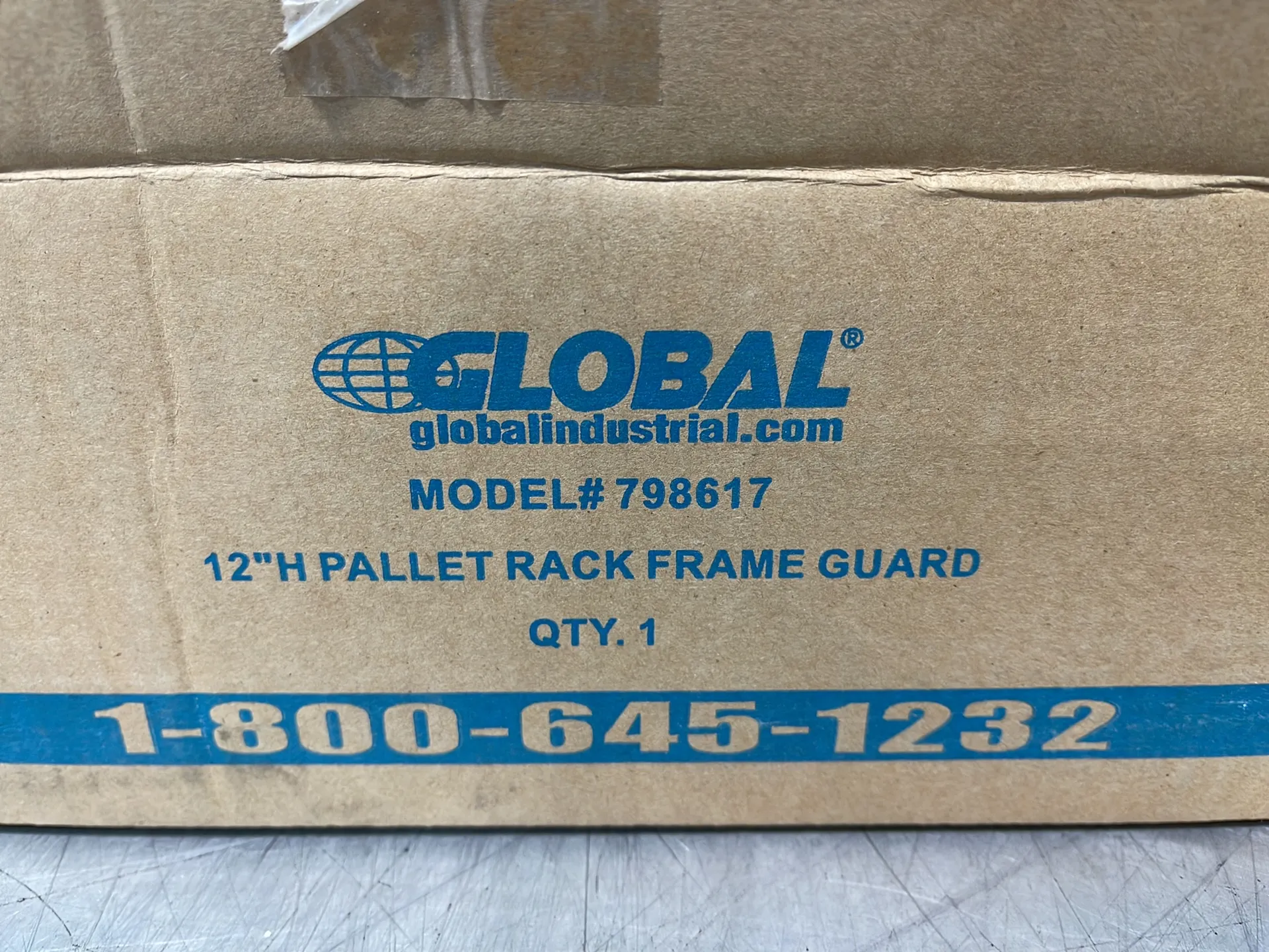 Global Industrial 12” H Pallet Rack Frame Guard - 798617