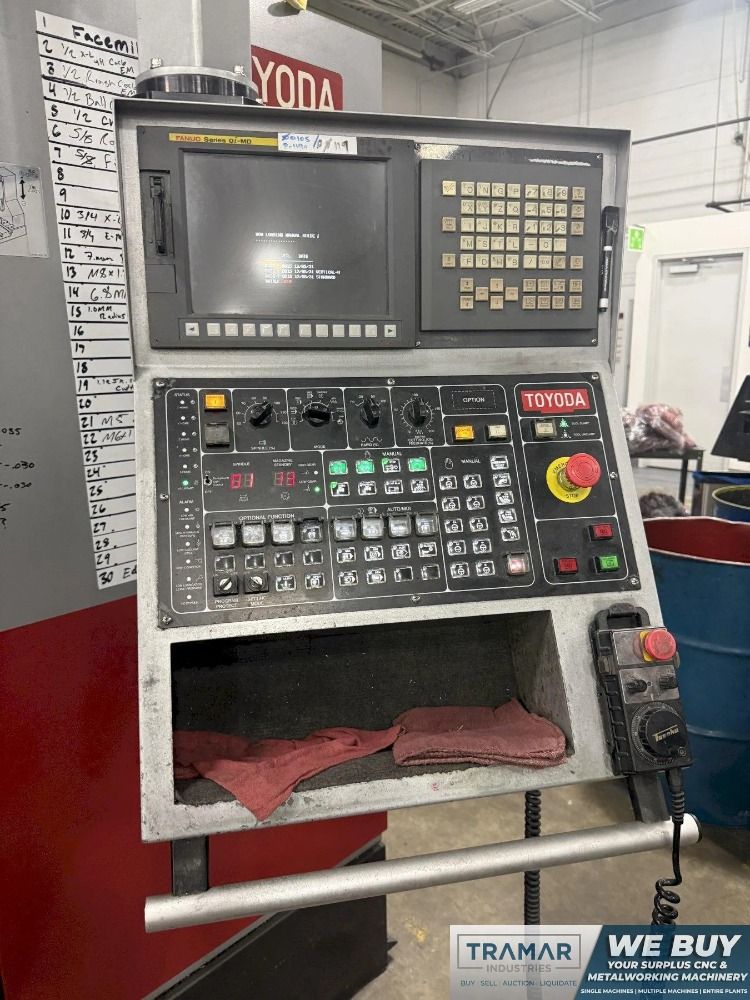 Toyoda 51" X 25.6” Table Cnc Vmc - Fv-1165