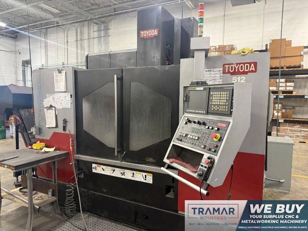 Toyoda 51" X 25.6” Table Cnc Vmc - Fv-1165