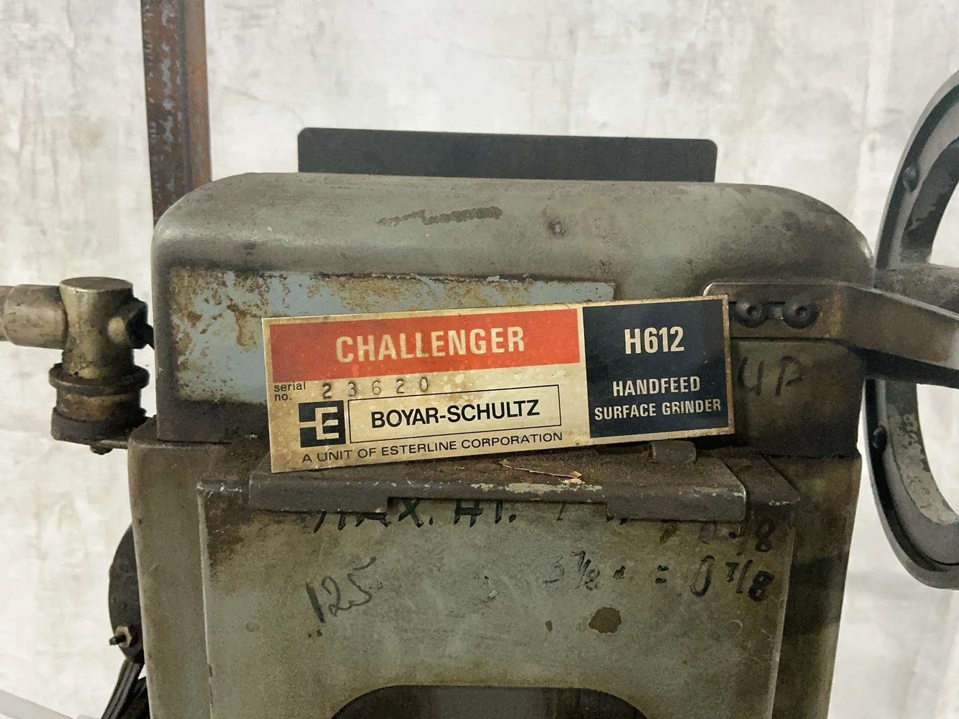 Boyar-schultz 6” X 12” Surface Grinder - H612 Challenger