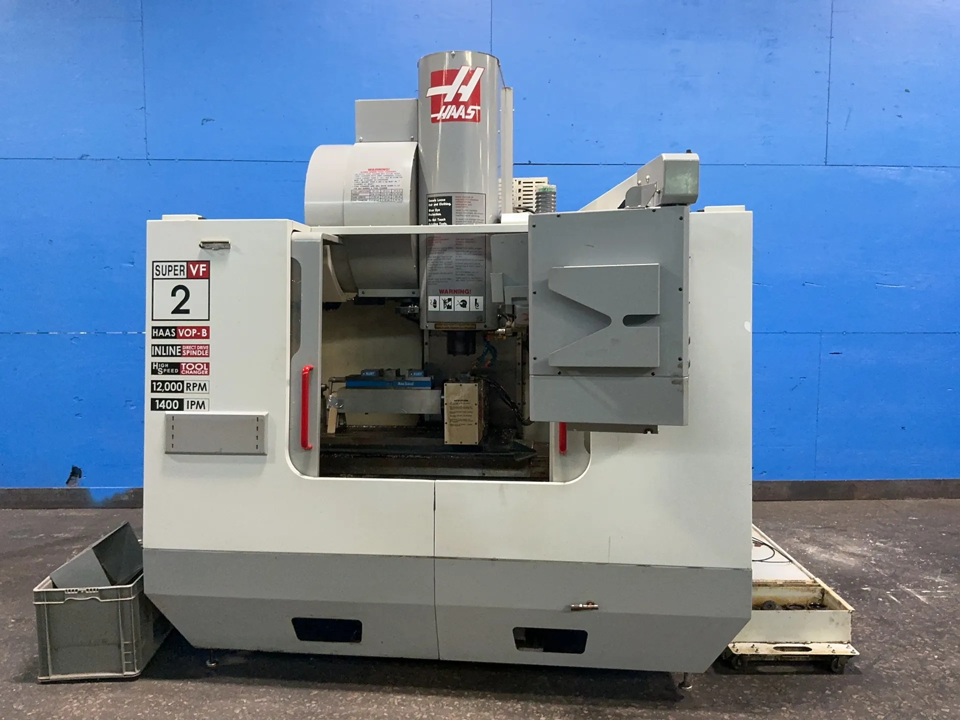 Haas 14” X 36” Cnc Vmc - Vf-2ss