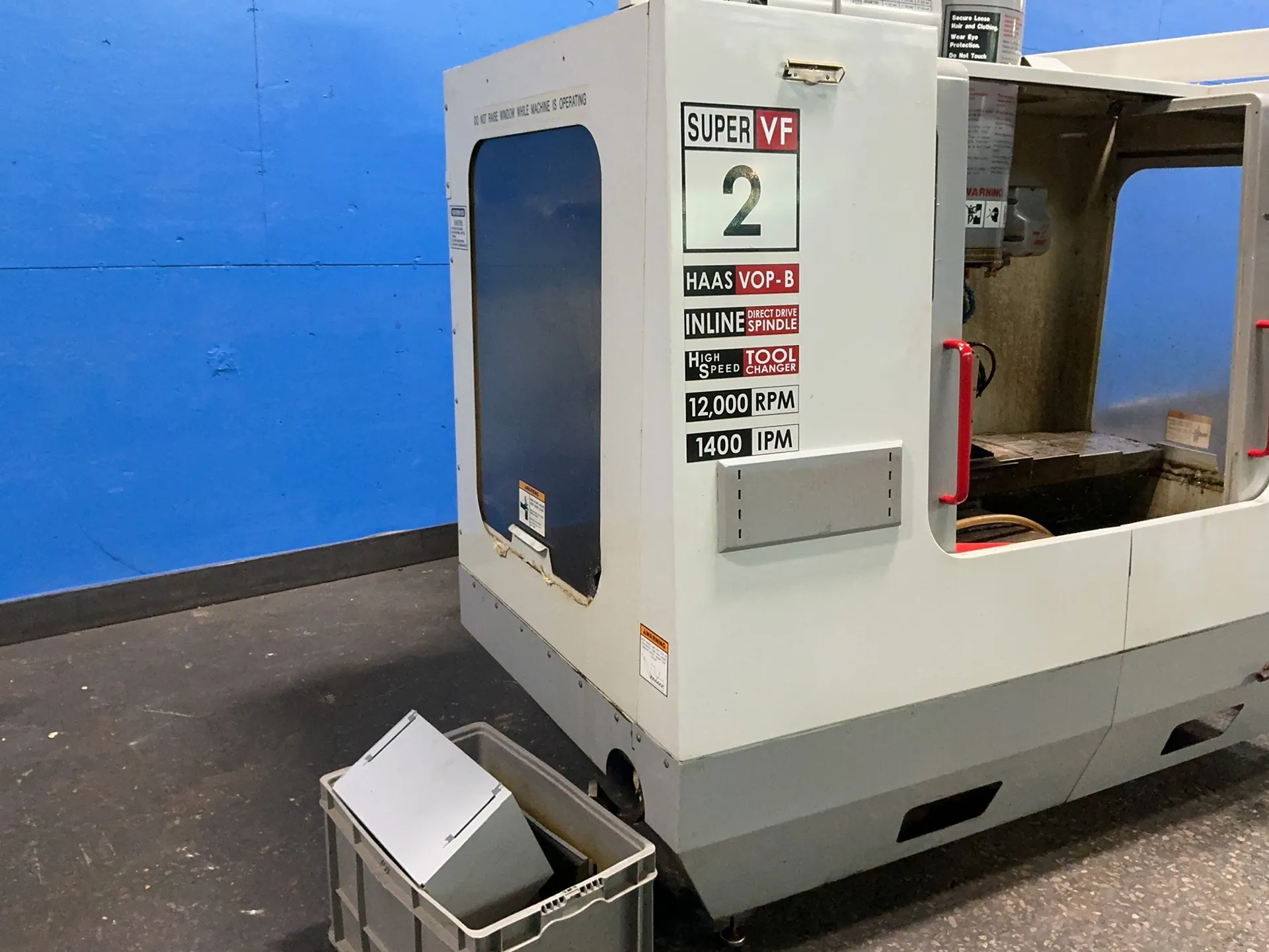 Haas 14” X 36” Cnc Vmc - Vf-2ss