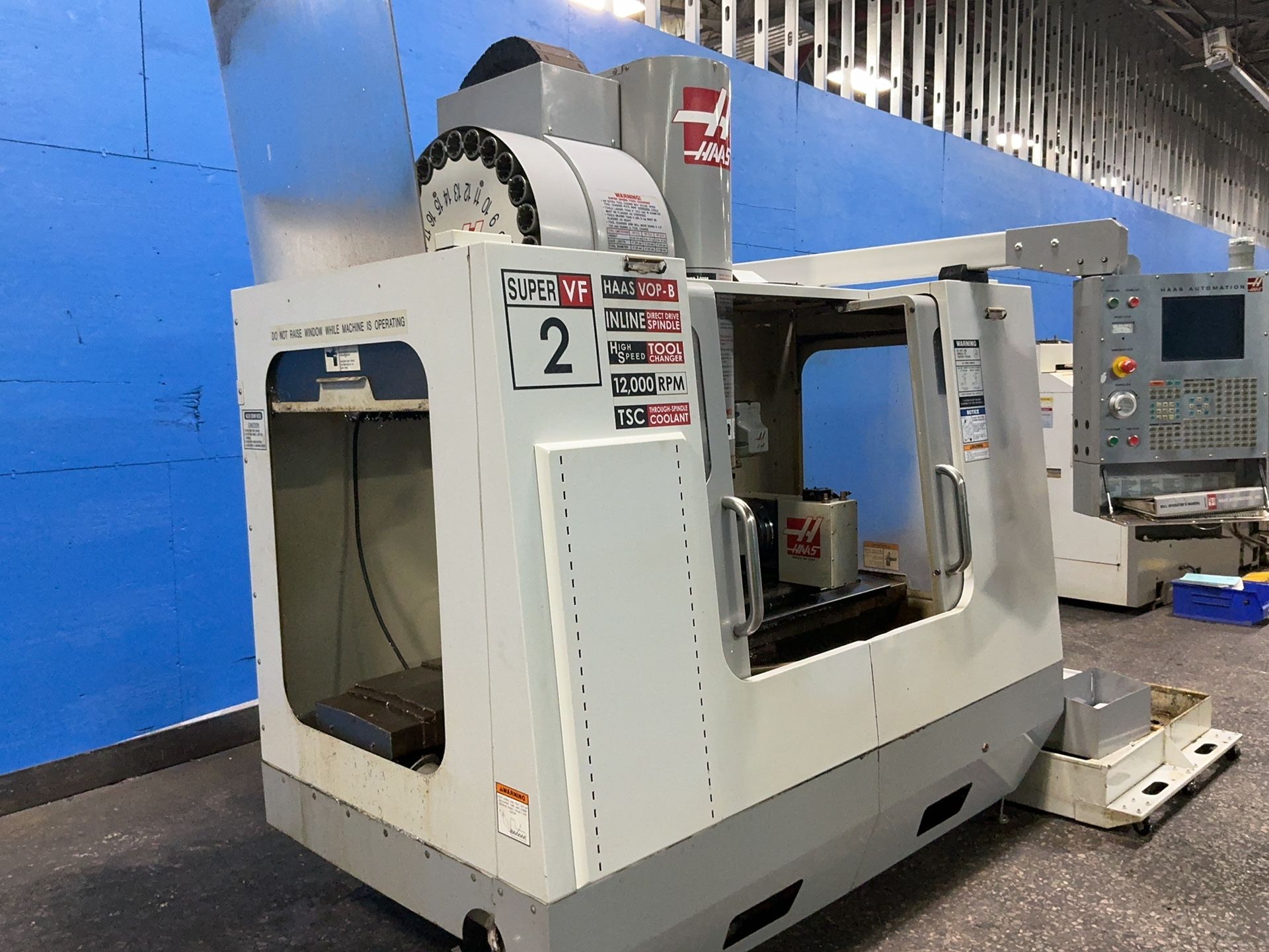 Haas 14” X 36” Cnc Vmc - Vf-2ss